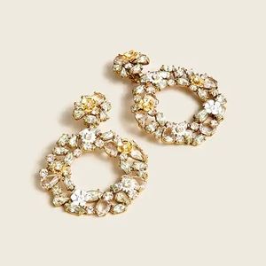 J Crew Crystal Earrings